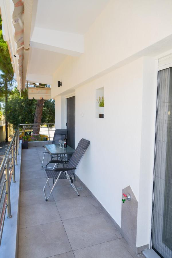 Zoe Seaview Apartment By Rentalspro - Nea Moudania Halkidiki Eksteriør billede