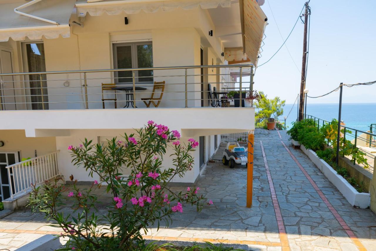 Zoe Seaview Apartment By Rentalspro - Nea Moudania Halkidiki Eksteriør billede
