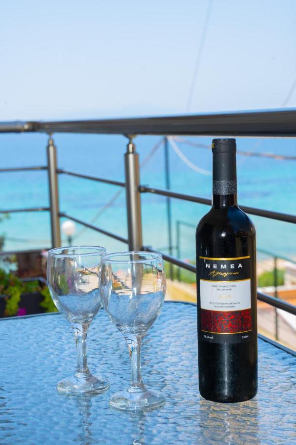 Zoe Seaview Apartment By Rentalspro - Nea Moudania Halkidiki Eksteriør billede