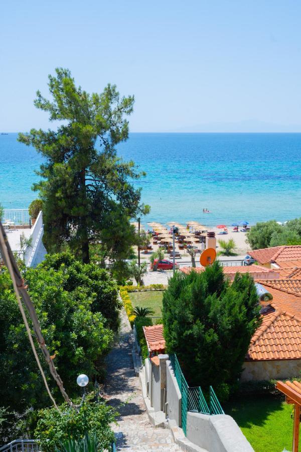 Zoe Seaview Apartment By Rentalspro - Nea Moudania Halkidiki Eksteriør billede
